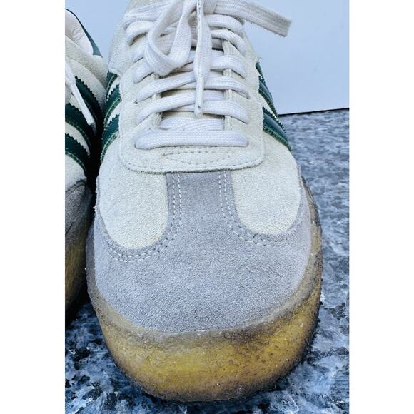 Size 11 Adidas Kith Clarks 8th Street Samba Chalk White Green ID 7297 main image 10